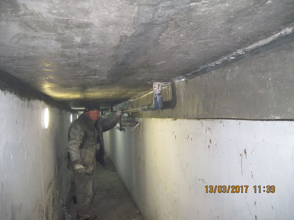 гидроизоляция холодного шва Пенекритом