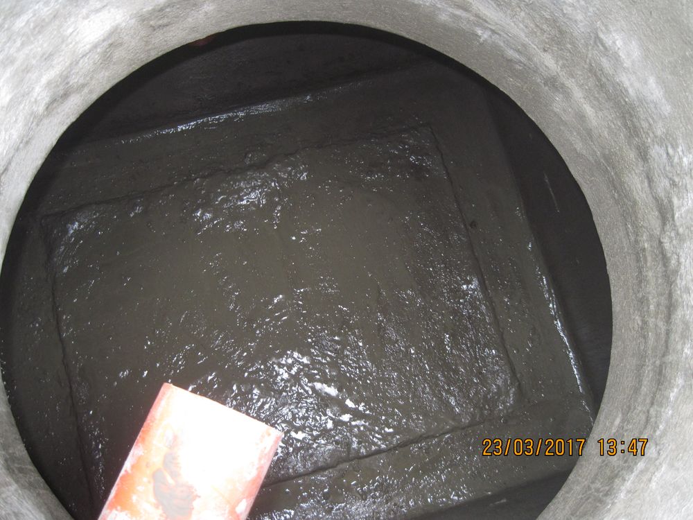 обработка пола и стен пенетроном