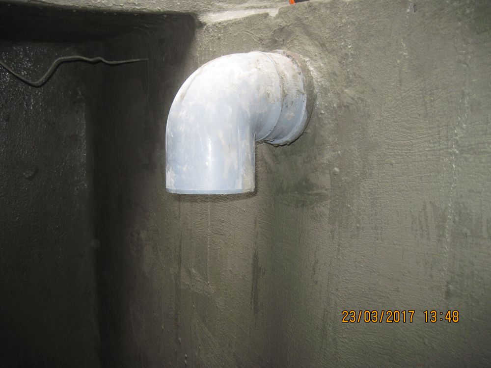 гідроізоляція введень септика