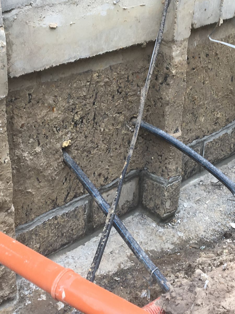 зачеканка межблочных швов