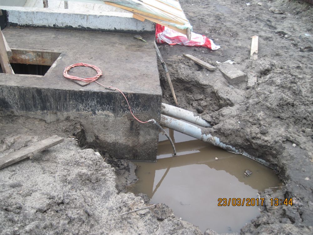 Гідроізоляція технічних та підсобних приміщень на прикладі приватного будинку, Вишгородський р-н