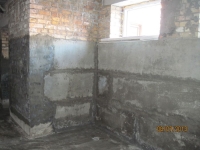 14.	После: 2 слоя Пенетрона на фундаментные блоки, укладка Пенекрита в межблочные швы, нанесение материалов Скрепа М 500 и Пенетрон на кирпич.